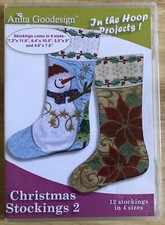 ANITA GOODESIGN - CHRISTMAS STOCKINGS 2 ITH - MACHINE EMBROIDERY CD