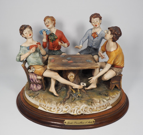Large capodimonte figurine - capodimonte,