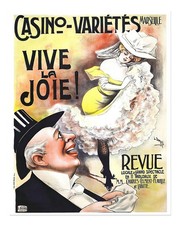 Vintage French Cabaret Poster