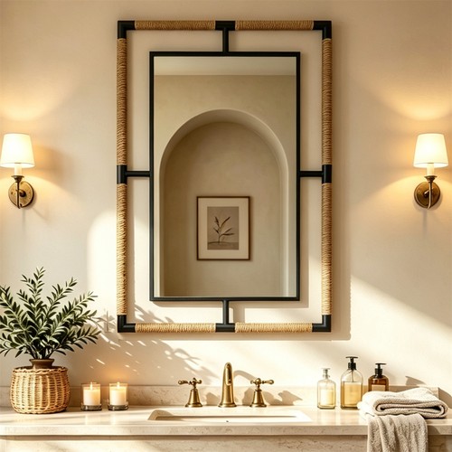 Nautical wall mirror - nautical,
