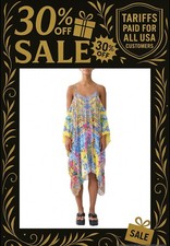 Camilla Sultanahmet Summer Short Drop Shoulder Strap Kaftan ‼️30% OFF RRP‼️