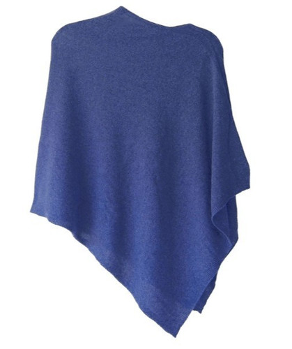 Cashmere wool blend poncho - cashmere,