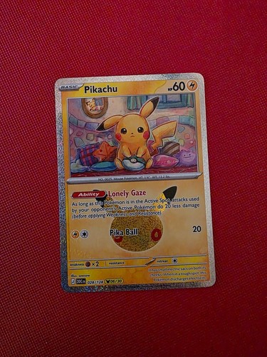 Pikachu 028 128 holo - 028/128,