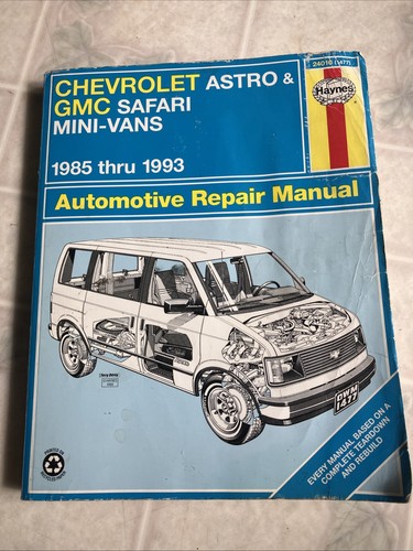 Chevrolet astro gmc - astro, safari