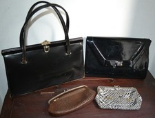 Vintage Handbag & Change Purse Job Lot Jane Shilton etc 1960s 1980s