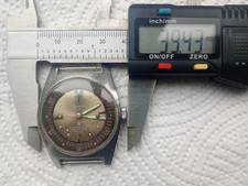 Mans Aquastar Geneve 1701 auto-600ft diver-Good running watch-small fault-patina