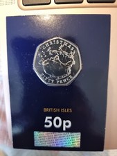 2020 Gibraltar Christmas 50p