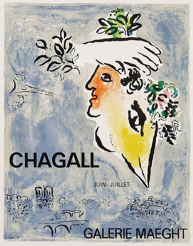 Vintage marc chagall galerie - chagall,
