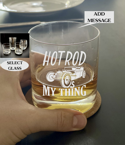 Hot rod thing - hot, engraved