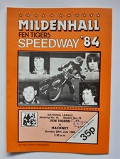 MILDENHALL vs HACKNEY SPEEDWAY