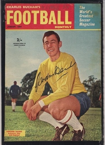Gordon banks signed - gordon,