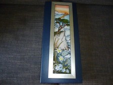 Moorcroft Pottery Plaque - California Dreaming series, Lone Highway
