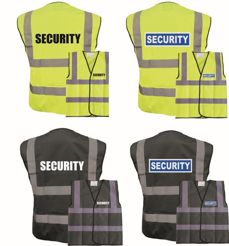 Security black yellow - or, hi