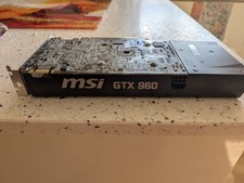 MSI nVidia GeForce GTX 960 2GB DVI / HDMI / 3 x DP PCI-e Graphics Card