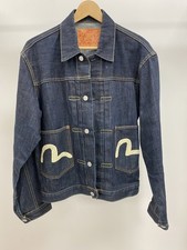 Rare EVISU 3006 Denim Jacket Size M Japanese Selvedge Jean Coat C42" D24"