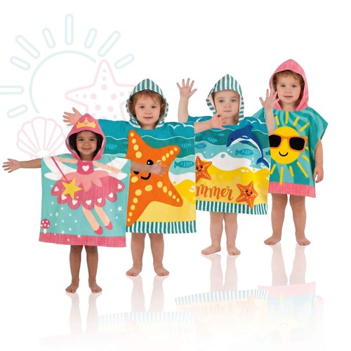 Kids hooded towel - hooded,