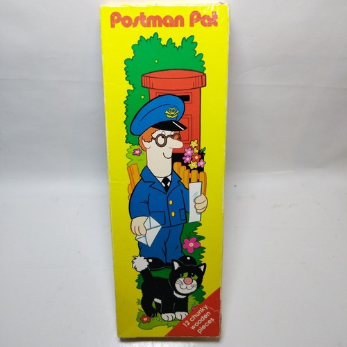 Postman pat wooden piece - postman,