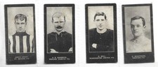 4 DIFFERENT F & J Smith FOOTBALLERS (CUP TIE BLUE BACK) MAN UTD, EVERTON PARTICK