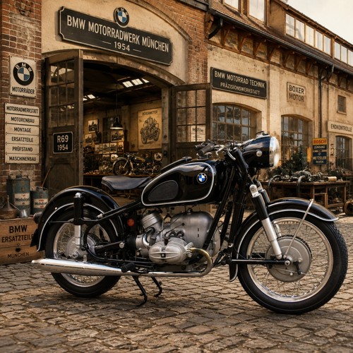1954 bmw r69 classic - bmw,