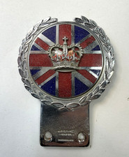 Vintage Union Jack and Crown