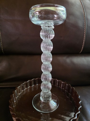 Vintage hand blown - blown, glass
