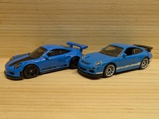 Porsche 911 GT3 RS Twin Pack Matchbox Hot Wheels 1:64 Scale Diecast VGC