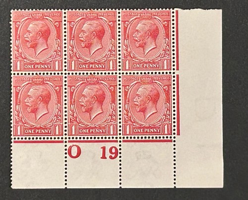 King george 1912 sg357 1d - 1912-24,