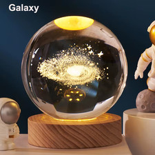 6cm crystal ball decoration - 3d,