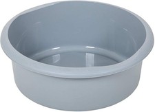 Addis 518458 Eco Made from 100% Plastic Round Washing Up Bowl, 7.7 Litre, Recycl