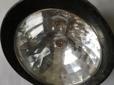 VINTAGE style BICYCLE  twin bulb DYNAMO front light USED untested HI/LO