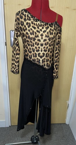 New leopard print and black - print,