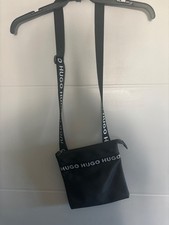 hugo boss man bag , black