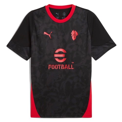 Milan black training - ac, jersey