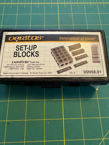 Veritas set blocks - veritas, set-up