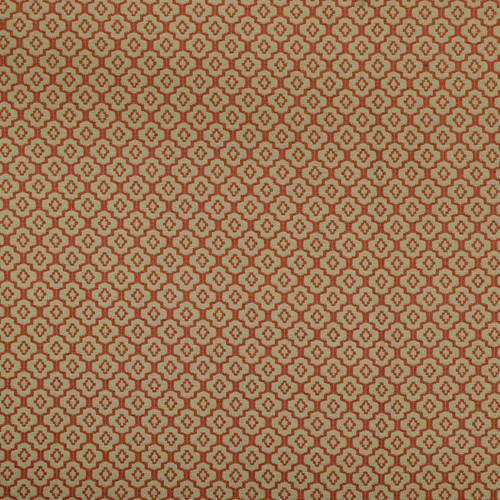 Fabric red pattern shabby chic - fabric,