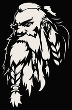 large Viking Odin van car