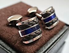 Tateossian  D-shaped Cufflinks
