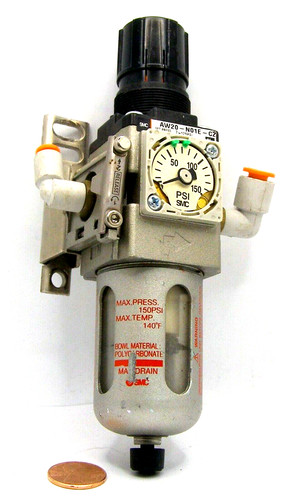 Smc filter regulator 8npt - regulator, 1/8npt