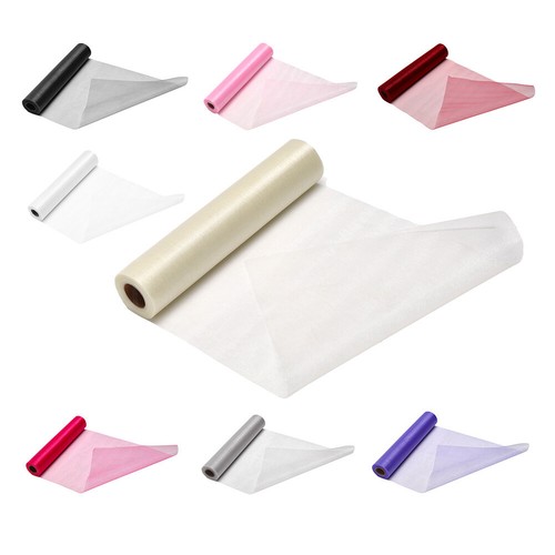 Organza fabric rolls wedding - organza,