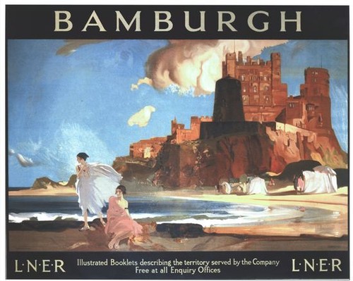 Vintage lner bamburgh - lner,