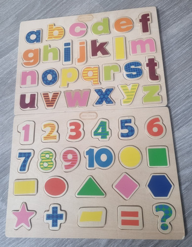 Little tikes wood puzzle - wood,