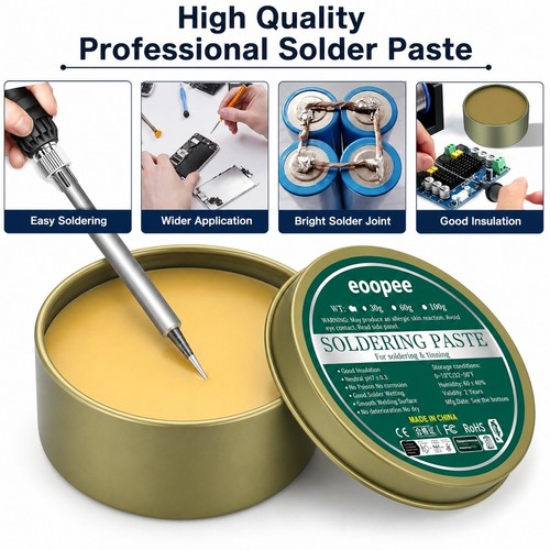 Lead free rosin solder - rosin, paste