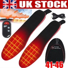 Heated Insoles Rechargeable Electric Heated Shoes Insoles Men Christmas Gifts