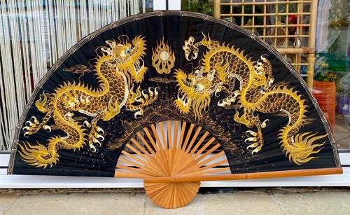 Vtg oriental wall - vtg, fan