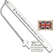 Christian Metal Bookmark Cross