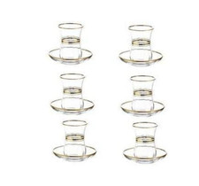 Turkish Tea Cups and Saucers