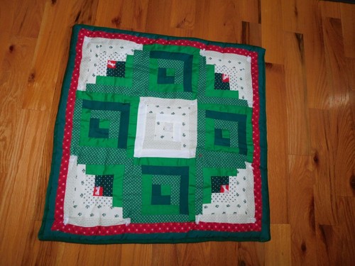 Handmade log cabin christmas - log,