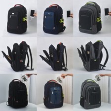 Men Boys Laptop Backpack USB