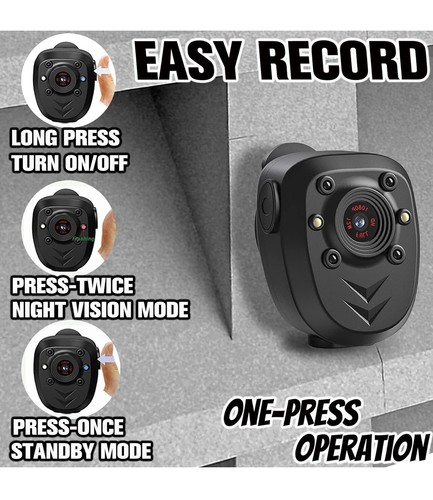 Mini body camera video - body,
