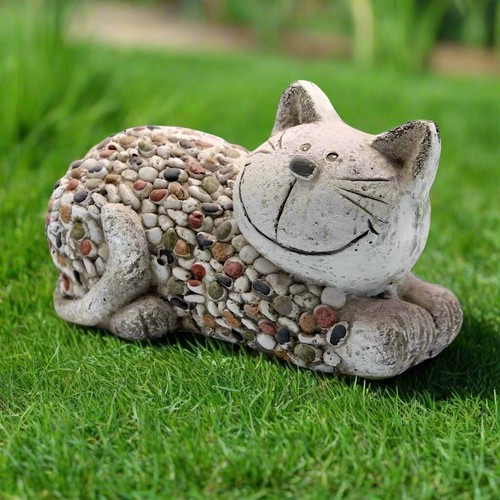 Mosaic polystone laying - laying, cat